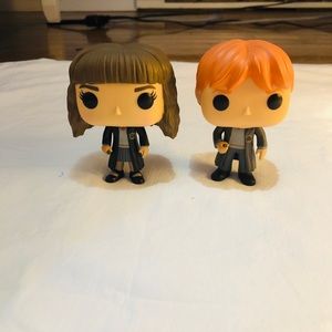 Harry Potter  -Hermione Granger and  Ron Weasley